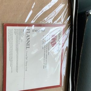 Brand new twin set flannel purchased from Macy’s